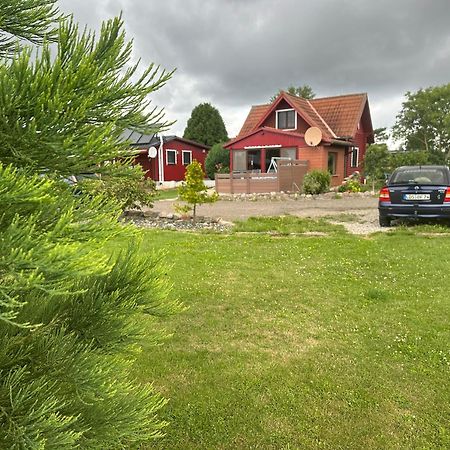 Fischerhuette IV Mobilheim Polchow ภายนอก รูปภาพ
