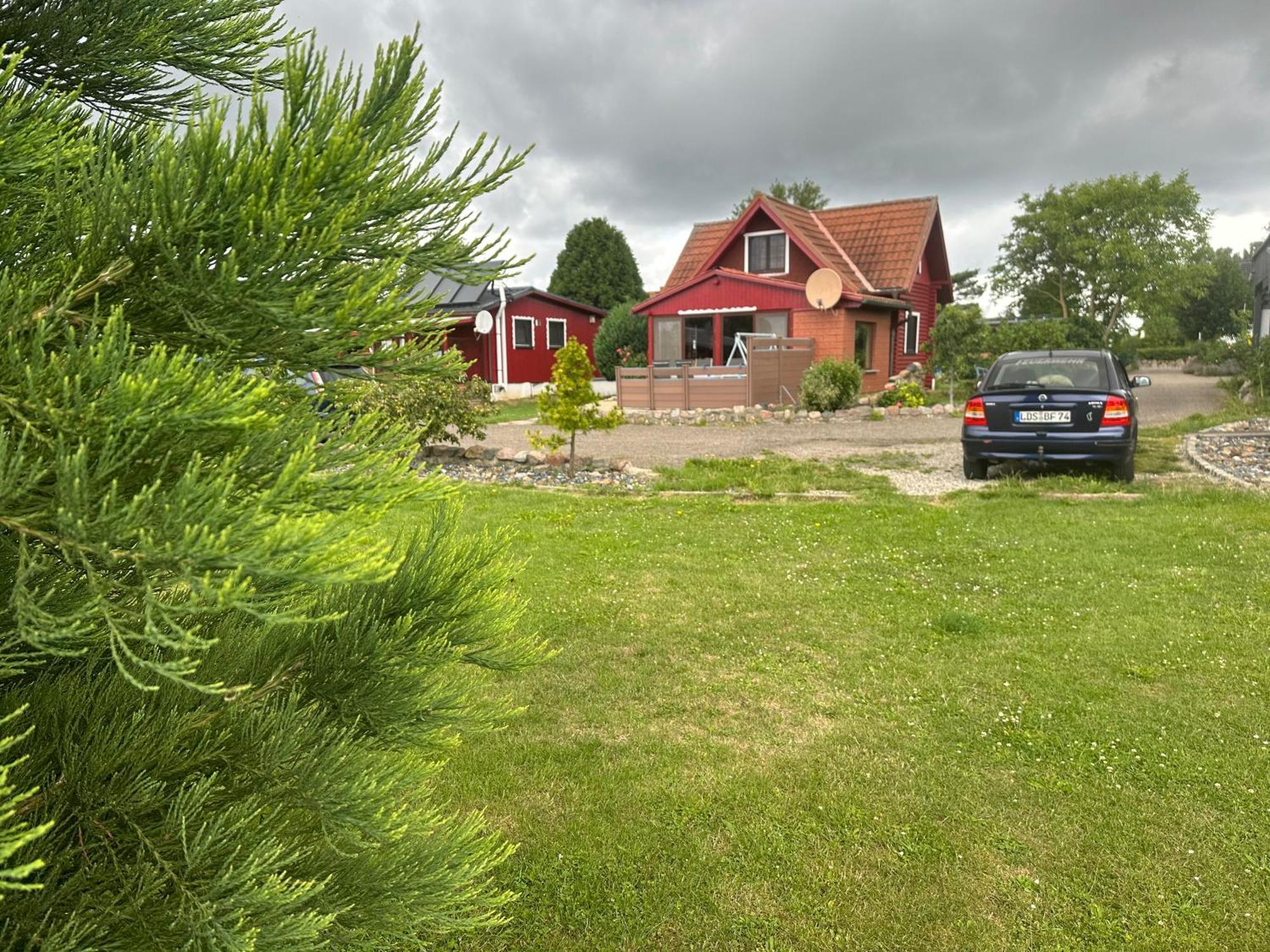 Fischerhuette IV Mobilheim Polchow ภายนอก รูปภาพ